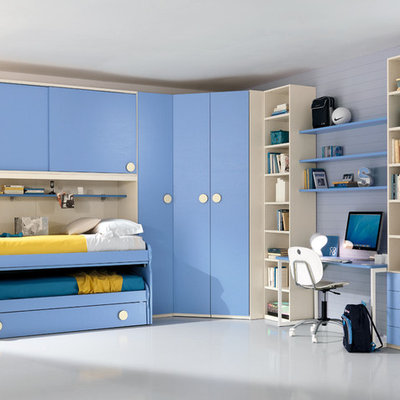 Kids' bedroom - modern kids' bedroom idea in New York