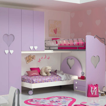 Italian Kids Corner Bunk Bedroom Set WEB 69 by SPAR
