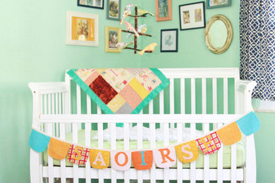 Inspiration for an eclectic kids' room remodel in Other