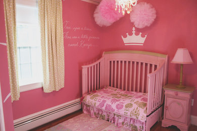 Inspiration for a timeless kids' room remodel in Providence