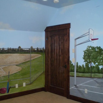 Kid's playroom, Atherton, CA