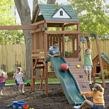 Kids' Backyard Play Area