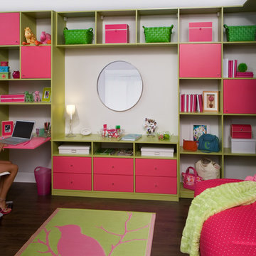 Kids’ Built-in Bed and Wall Unit