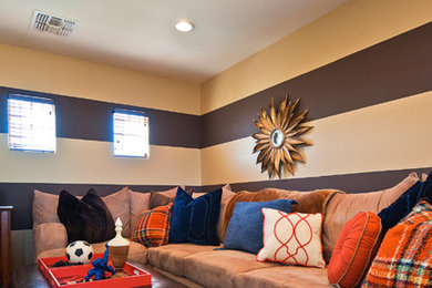 This is an example of a small traditional kids' bedroom in Orange County.