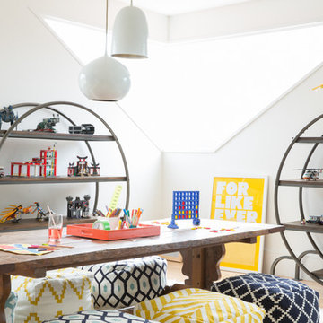 Kids Play Table + Lego Bookcases