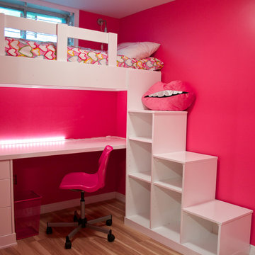 Kids playroom and desk