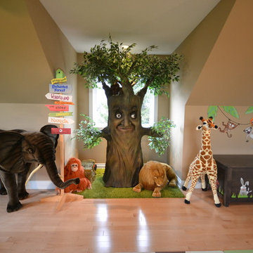 Kids Playroom & Indoor Playhouse