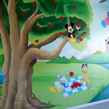 Kids room murals