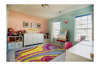 Inspiration for a contemporary kids' room remodel in Portland