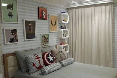 Photo of a nautical kids' bedroom in Orlando.