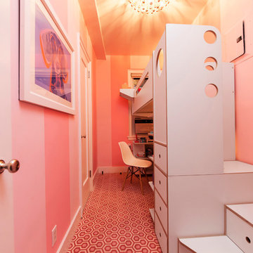Lenox Hill; A girl's room converted from a narrow maid's room
