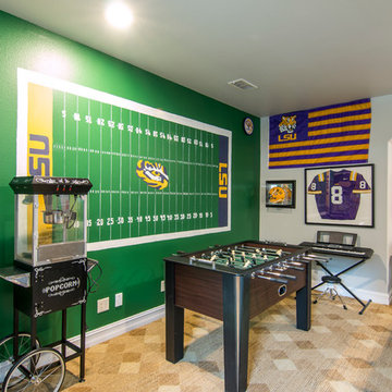 LSU Football gameroom