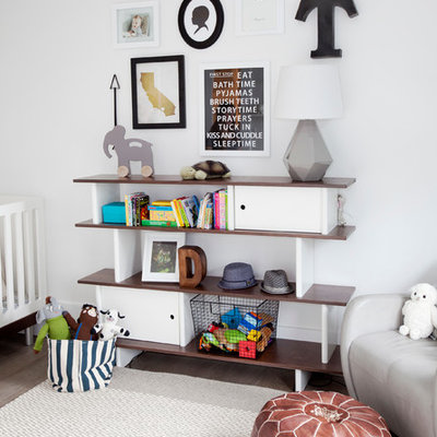 Trendy kids' bedroom photo in Vancouver