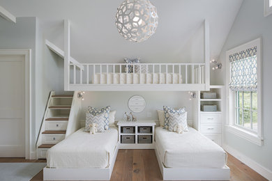 Inspiration for a mid-sized transitional kids' room remodel in Boston