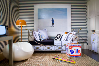 Inspiration for a contemporary kids' bedroom in San Francisco.