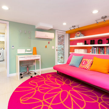 Modern Basement Remodel