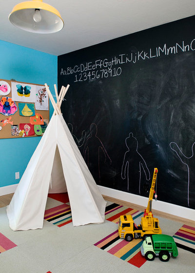 Éclectique Chambre d'Enfant by Julie Manning Interior Design