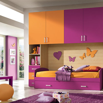 Modern Italian Kids Bedroom Composition VV S012RO - $1,999.00