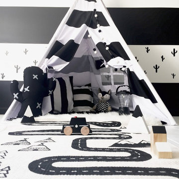 Monochromatic Kid's Room