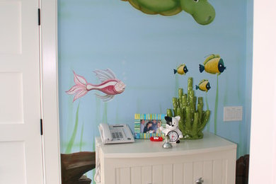 Example of an eclectic kids' room design in Philadelphia