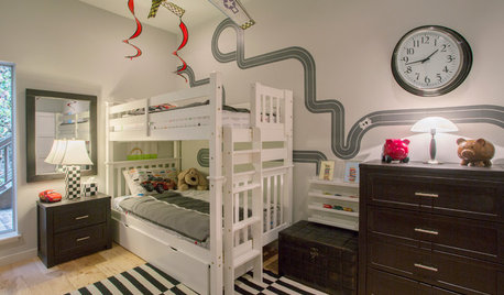 My Houzz: A Shared Boys’ Bedroom That’s Right on Track