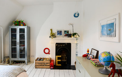 Que faire d'une cheminée inutilisée dans une chambre d'enfant ?