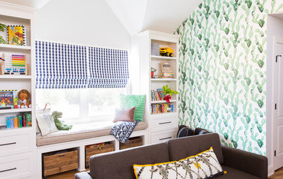 Color and Pattern Play Well in a Missouri Family Home