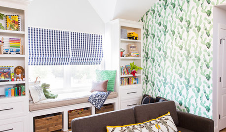 Color and Pattern Play Well in a Missouri Family Home