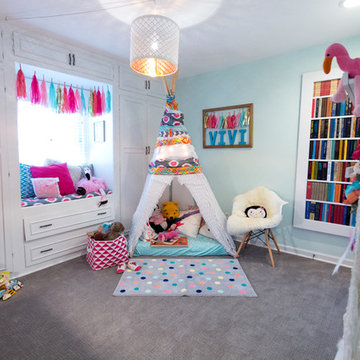 My Houzz: Color and Whimsy in a Child’s Play Space in Kansas