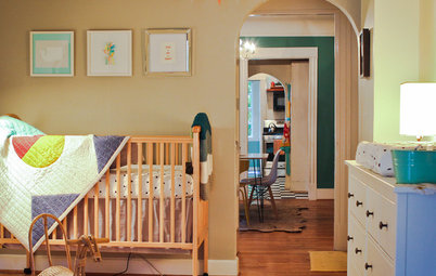 Room of the Day: Homespun Nursery With Color and Handmade Touches