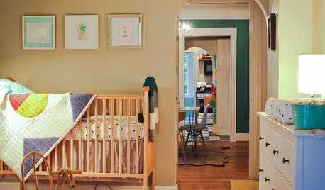 Room of the Day: Homespun Nursery With Color and Handmade Touches