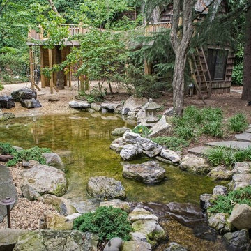 Natural Playscape with Pond (Brooklyn/NY):