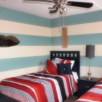Nautical Dbl Twin Bedroom, Paradise Palms.