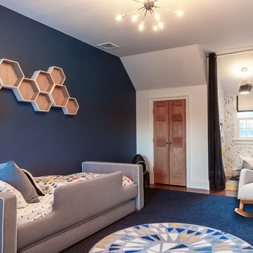 NJ Country House - Modern Farmhouse Boy's Bedroom