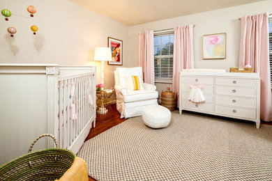 Example of a classic nursery design in Wilmington