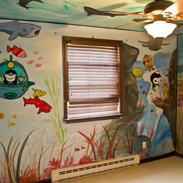Octonauts Kid's Room Mural