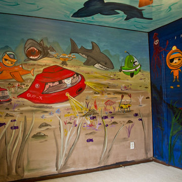Octonauts Kid's Room Mural
