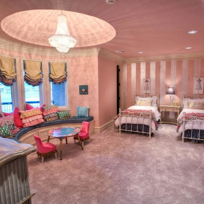 Elegant girl kids' room photo in Oklahoma City