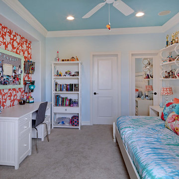 Pattern Play Teen Girl's Bedroom - San Clemente, CA