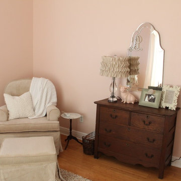 Peaceful Pink and Antique White Nursery