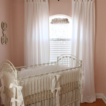 Peaceful Pink and Antique White Nursery