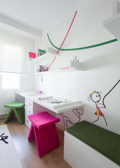 Contemporáneo Dormitorio infantil by Neslihan Pekcan/Pebbledesign