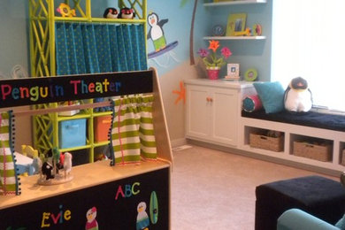 Inspiration for a contemporary kids' room remodel in Seattle