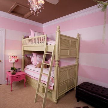Pink & Green girls room