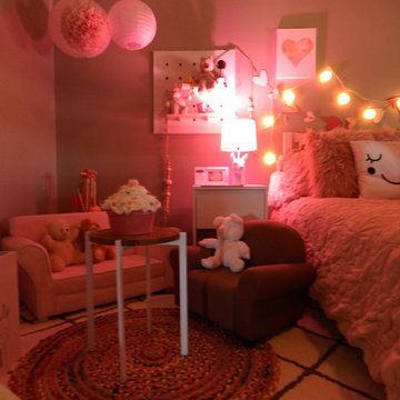 Pink and Modern Bedroom