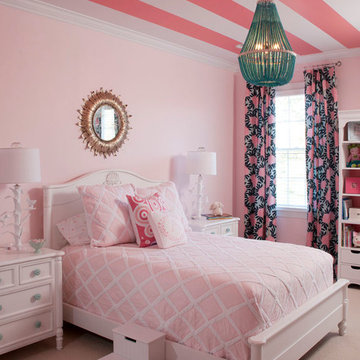 Pink & Turquoise Big Girl Room
