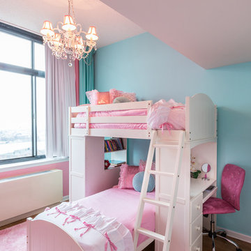 Pink Boutique Girls Bedroom - Designed by Ursallie Smith