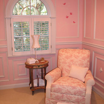 Pink Toile Nursery