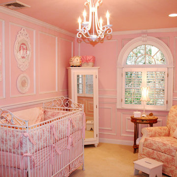 Pink Toile Nursery