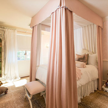 Pink Traditional Girl's Room